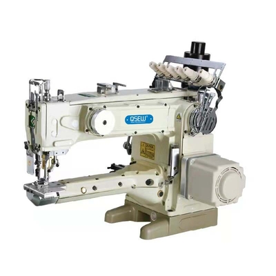 QS-1500DL-UT-37long 팔 직결 구동 고속도 4개 바늘 6 스레드 스레드 연결은 소형 서보 모터로 기계화합니다