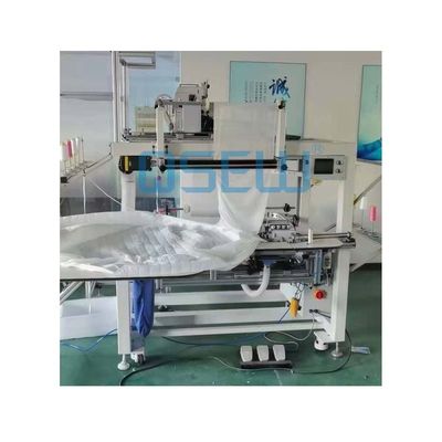 QS-5200DL-DR-SH 고속도 유행 모델 완전 자동 5대 스레드 왼손 오버 로크 재봉틀 접어 넣은 시트 기계